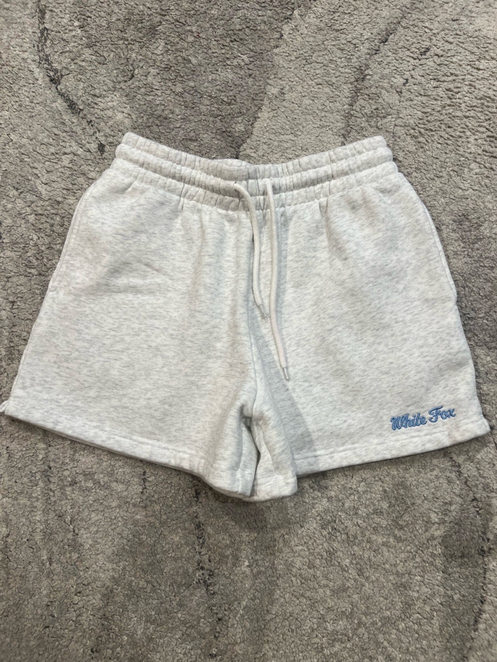 Women’s White Fox Shorts